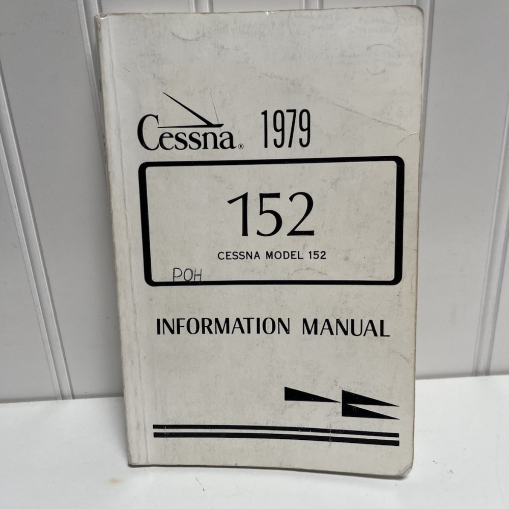 1979 Cessna Model 152 Owners Information Manual Aviation